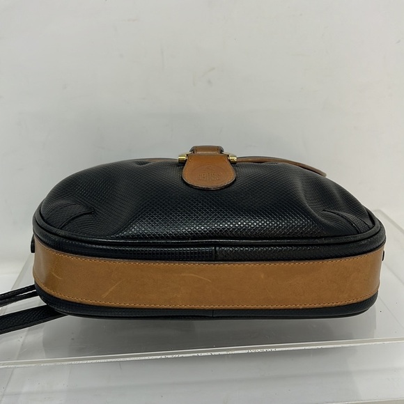 Mark Cross Black and Brown Leather Crossbody Bag - Picture 8 of 12